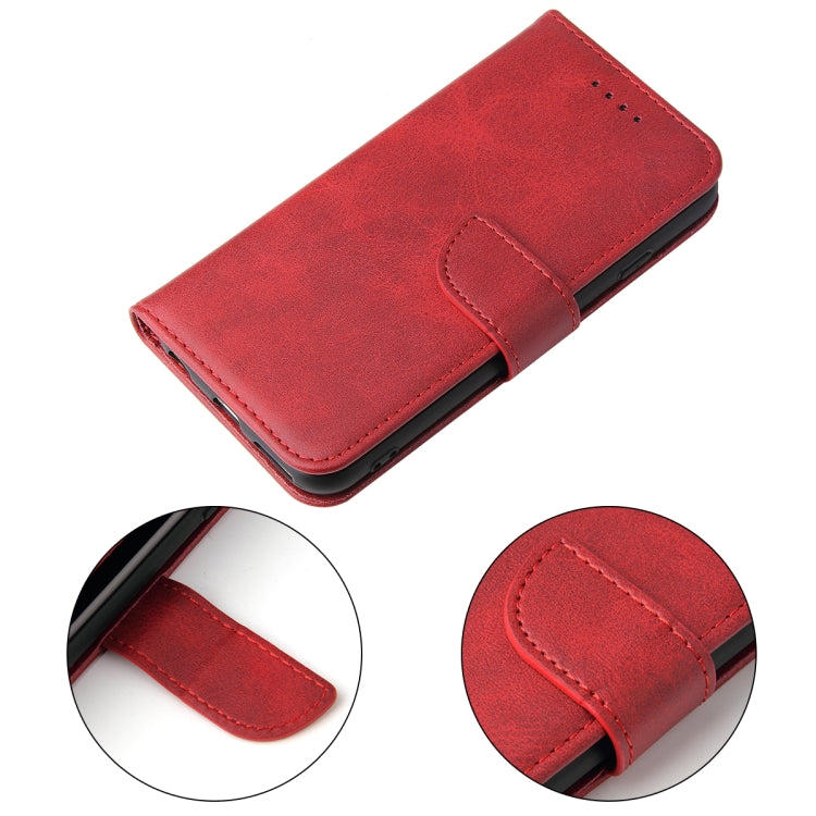 Calf Texture Buckle Horizontal Flip Leather Case with Holder & Card Slots & Wallet For iPhone 6 & 6s(Red) by buy2fix