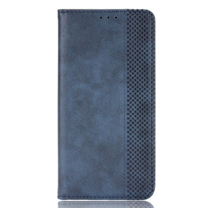 For OPPO Realme GT Master Magnetic Buckle Retro Pattern Horizontal Flip Leather Case with Holder & Card Slot & Wallet(Blue) - Realme Cases by buy2fix | Online Shopping UK | buy2fix