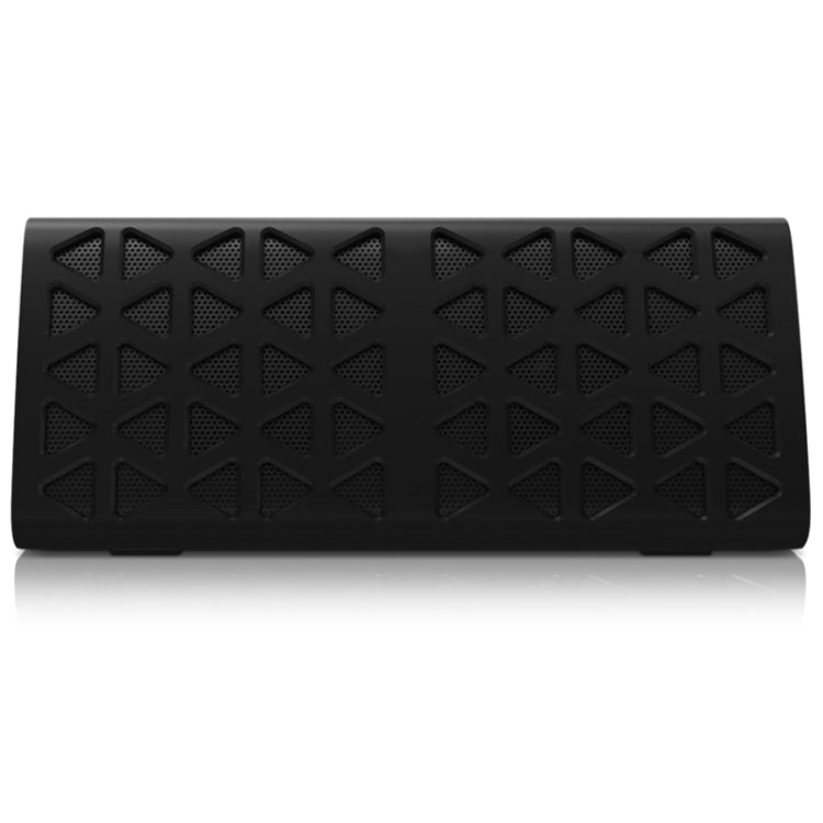 NewRixing NR-3021 TWS Hollow Triangle Pattern Bluetooth Speaker(Black) - Desktop Speaker by NewRixing | Online Shopping UK | buy2fix