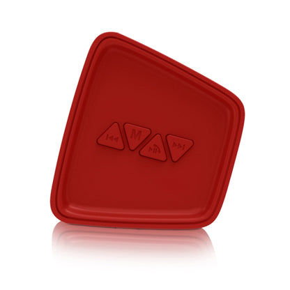 NewRixing NR-3021 TWS Hollow Triangle Pattern Bluetooth Speaker(Red) - Desktop Speaker by NewRixing | Online Shopping UK | buy2fix