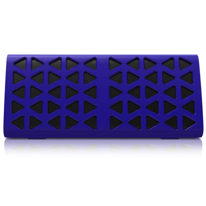 NewRixing NR-3021 TWS Hollow Triangle Pattern Bluetooth Speaker(Blue) - Desktop Speaker by NewRixing | Online Shopping UK | buy2fix