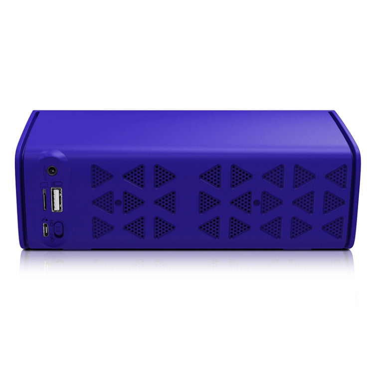 NewRixing NR-3021 TWS Hollow Triangle Pattern Bluetooth Speaker(Blue) - Desktop Speaker by NewRixing | Online Shopping UK | buy2fix
