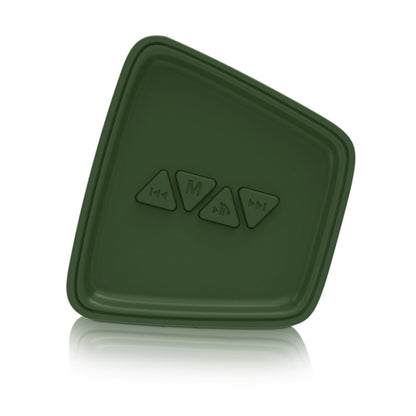 NewRixing NR-3021 TWS Hollow Triangle Pattern Bluetooth Speaker(Green) - Desktop Speaker by NewRixing | Online Shopping UK | buy2fix