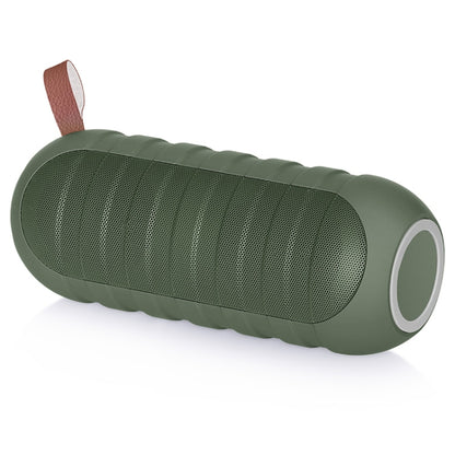 NewRixing NR-3025 TWS Outdoor Portable Splashproof Bluetooth Speaker with Flashlight Function(Green) - Desktop Speaker by NewRixing | Online Shopping UK | buy2fix