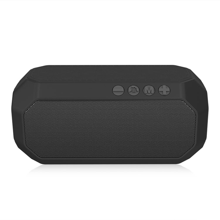 NewRixing NR-4000 TWS Mesh Polygon Music Box Concept Bluetooth Speaker(Black) - Desktop Speaker by NewRixing | Online Shopping UK | buy2fix