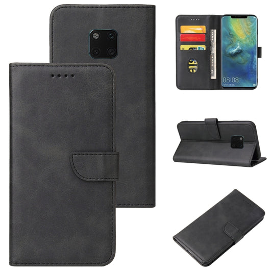 For Huawei Mate 20 Pro Calf Texture Buckle Horizontal Flip Leather Case with Holder & Card Slots & Wallet(Black) - Huawei Cases by buy2fix | Online Shopping UK | buy2fix