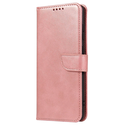 For Samsung Galaxy S10 Calf Texture Buckle Horizontal Flip Leather Case with Holder & Card Slots & Wallet(Rose Gold) by buy2fix