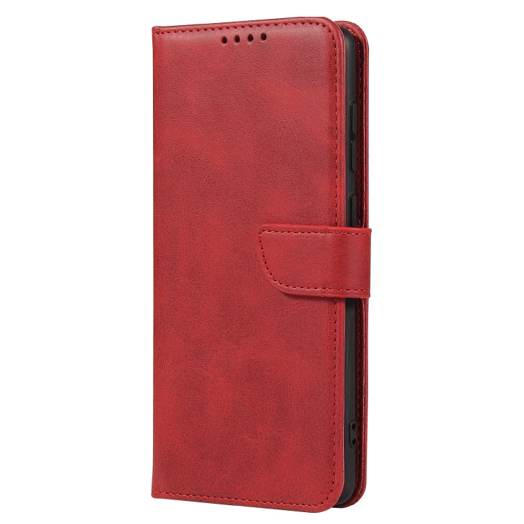 For Samsung Galaxy S10+ Calf Texture Buckle Horizontal Flip Leather Case with Holder & Card Slots & Wallet(Red) by buy2fix