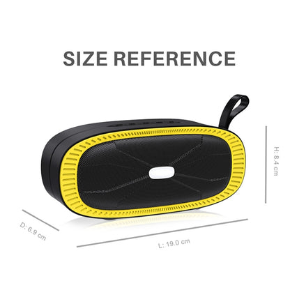 NewRixing NR-4022 TWS Two-color Bluetooth Speaker with Handle(Red) - Desktop Speaker by NewRixing | Online Shopping UK | buy2fix