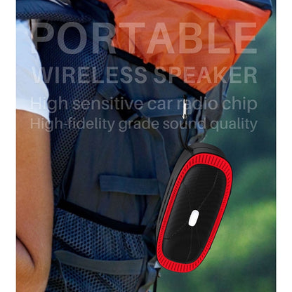 NewRixing NR-4022 TWS Two-color Bluetooth Speaker with Handle(Blue) - Desktop Speaker by NewRixing | Online Shopping UK | buy2fix