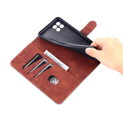 For Honor Play 20 AZNS Skin Feel Calf Texture Horizontal Flip Leather Case with Card Slots & Holder & Wallet(Brown) - Honor Cases by AZNS | Online Shopping UK | buy2fix