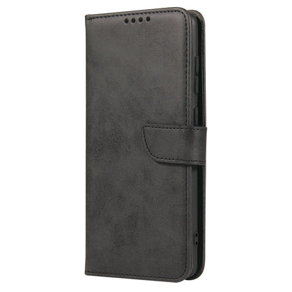 For Xiaomi Redmi 9A Calf Texture Buckle Horizontal Flip Leather Case with Holder & Card Slots & Wallet(Black) - Xiaomi Cases by buy2fix | Online Shopping UK | buy2fix