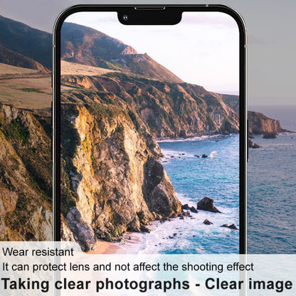 For iPhone 13 / 13 mini IMAK Integrated Rear Camera Lens Tempered Glass Film with Lens Cap - iPhone 13 mini Tempered Glass by imak | Online Shopping UK | buy2fix