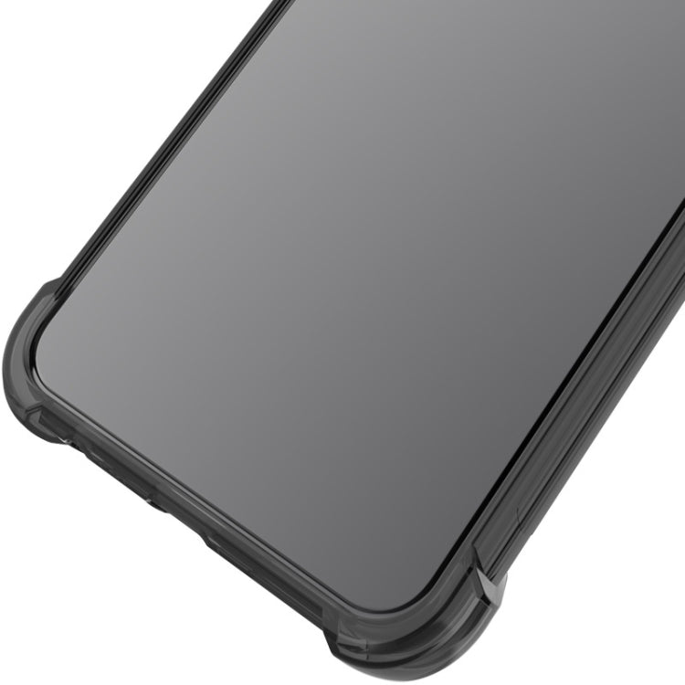 For Xiaomi Redmi 10 4G Overseas Version IMAK All-inclusive Shockproof Airbag TPU Case with Screen Protector(Transparent Black) - Xiaomi Cases by imak | Online Shopping UK | buy2fix