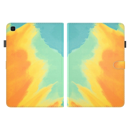 For Samsung Galaxy Tab A7 Lite 8.4 T220 / T225 Voltage Watercolor Pattern Skin Feel Magnetic Horizontal Flip PU Leather Case with Holder & Card Slots & Photo Frame(Autumn Leaves) by buy2fix