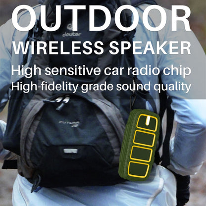 NewRixing NR-5018 Outdoor Portable Bluetooth Speaker, Support Hands-free Call / TF Card / FM / U Disk(Black) - Desktop Speaker by NewRixing | Online Shopping UK | buy2fix