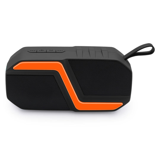 NewRixing NR-5019 Outdoor Portable Bluetooth Speaker, Support Hands-free Call / TF Card / FM / U Disk(Orange) - Desktop Speaker by NewRixing | Online Shopping UK | buy2fix