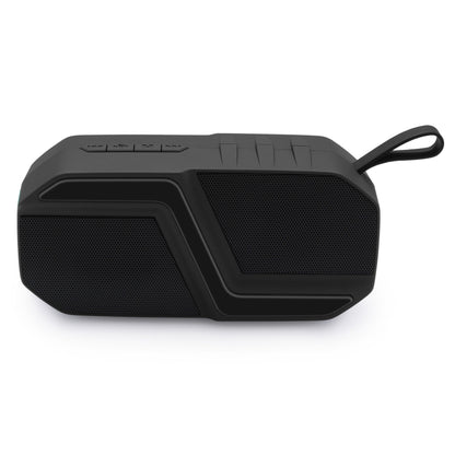 NewRixing NR-5019 Outdoor Portable Bluetooth Speaker, Support Hands-free Call / TF Card / FM / U Disk(Black) - Desktop Speaker by NewRixing | Online Shopping UK | buy2fix
