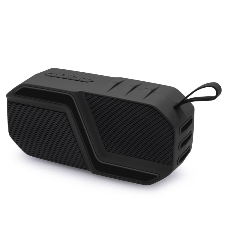 NewRixing NR-5019 Outdoor Portable Bluetooth Speaker, Support Hands-free Call / TF Card / FM / U Disk(Black) - Desktop Speaker by NewRixing | Online Shopping UK | buy2fix