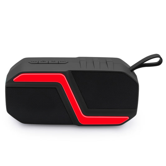 NewRixing NR-5019 Outdoor Portable Bluetooth Speaker, Support Hands-free Call / TF Card / FM / U Disk(Red) - Desktop Speaker by NewRixing | Online Shopping UK | buy2fix