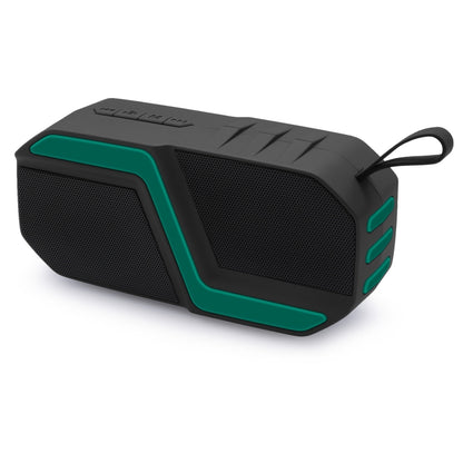 NewRixing NR-5019 Outdoor Portable Bluetooth Speaker, Support Hands-free Call / TF Card / FM / U Disk(Green) - Desktop Speaker by NewRixing | Online Shopping UK | buy2fix