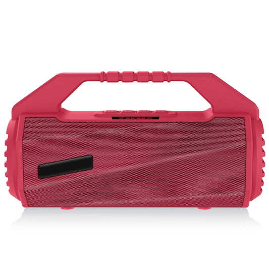 NewRixing NR-4025P with Screen Outdoor Splash-proof Water Portable Bluetooth Speaker, Support Hands-free Call / TF Card / FM / U Disk(Red) - Desktop Speaker by NewRixing | Online Shopping UK | buy2fix