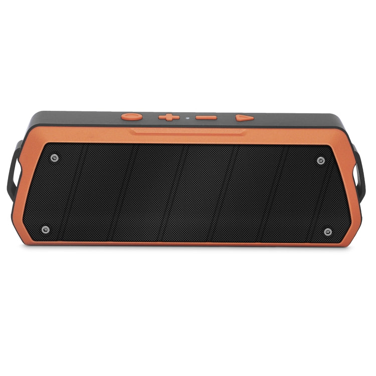 NewRixing NR-5000 IPX5 High Fidelity Bluetooth Speaker, Support Hands-free Call / TF Card / FM / U Disk(Orange) - Desktop Speaker by NewRixing | Online Shopping UK | buy2fix