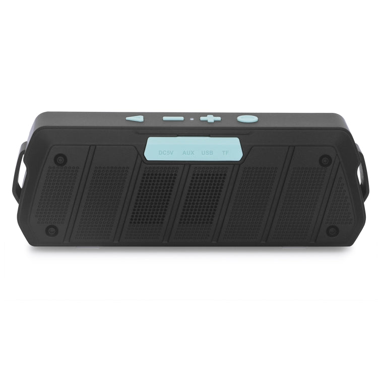 NewRixing NR-5000 IPX5 High Fidelity Bluetooth Speaker, Support Hands-free Call / TF Card / FM / U Disk(Blue) - Desktop Speaker by NewRixing | Online Shopping UK | buy2fix