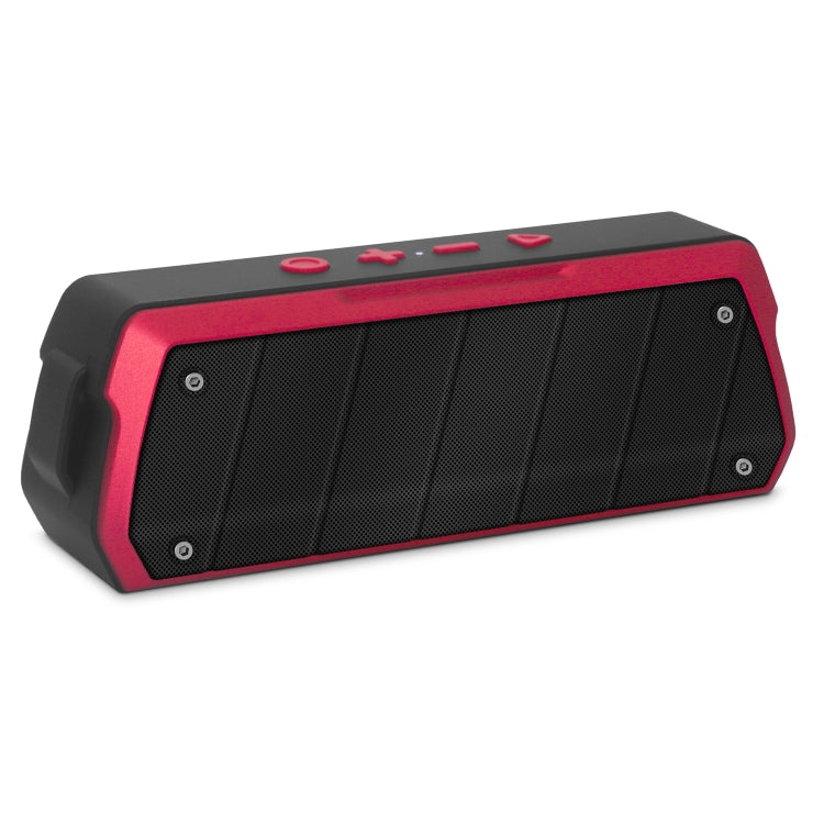 NewRixing NR-5000 IPX5 High Fidelity Bluetooth Speaker, Support Hands-free Call / TF Card / FM / U Disk(Red) - Desktop Speaker by NewRixing | Online Shopping UK | buy2fix