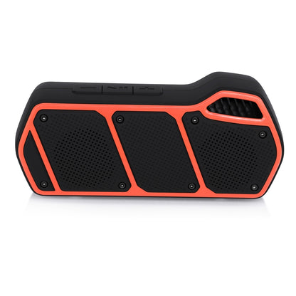 NewRixing NR-5011 Outdoor Portable Bluetooth Speakerr, Support Hands-free Call / TF Card / FM / U Disk(Orange) - Desktop Speaker by NewRixing | Online Shopping UK | buy2fix