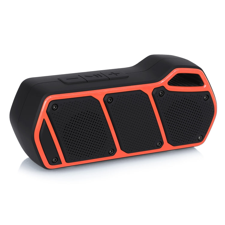 NewRixing NR-5011 Outdoor Portable Bluetooth Speakerr, Support Hands-free Call / TF Card / FM / U Disk(Orange) - Desktop Speaker by NewRixing | Online Shopping UK | buy2fix