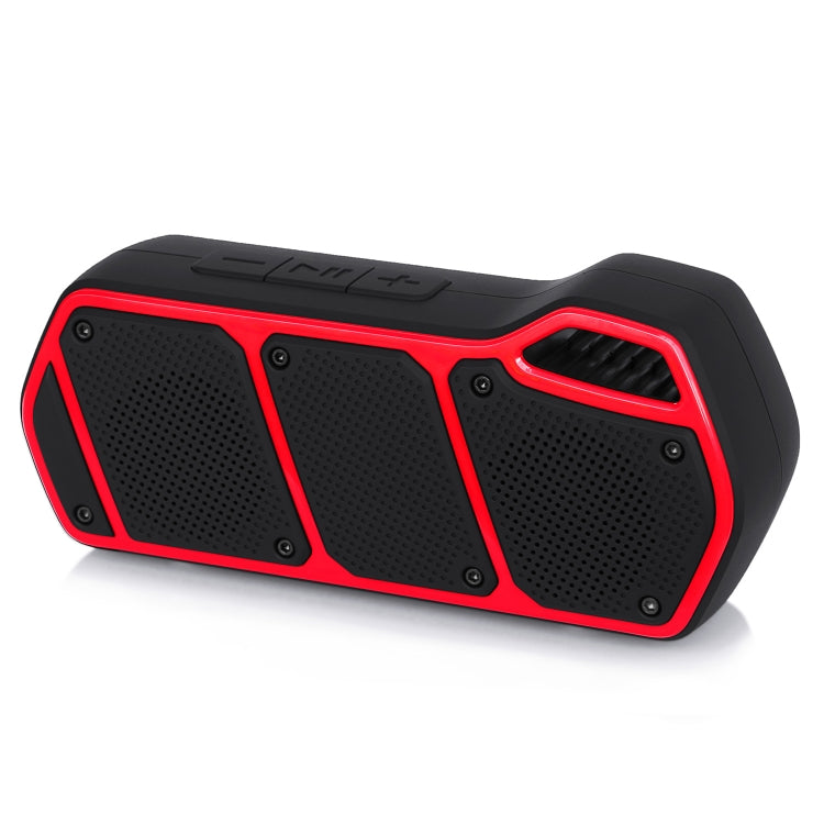 NewRixing NR-5011 Outdoor Portable Bluetooth Speakerr, Support Hands-free Call / TF Card / FM / U Disk(Red) - Desktop Speaker by NewRixing | Online Shopping UK | buy2fix
