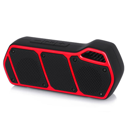 NewRixing NR-5011 Outdoor Portable Bluetooth Speakerr, Support Hands-free Call / TF Card / FM / U Disk(Red) - Desktop Speaker by NewRixing | Online Shopping UK | buy2fix