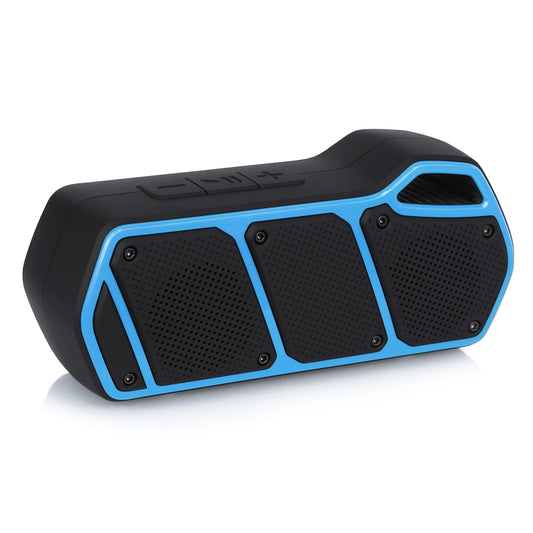 NewRixing NR-5011 Outdoor Portable Bluetooth Speakerr, Support Hands-free Call / TF Card / FM / U Disk(Blue) - Desktop Speaker by NewRixing | Online Shopping UK | buy2fix