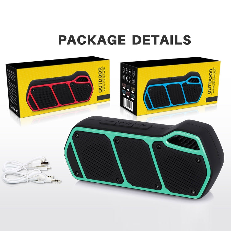 NewRixing NR-5011 Outdoor Portable Bluetooth Speakerr, Support Hands-free Call / TF Card / FM / U Disk(Orange) - Desktop Speaker by NewRixing | Online Shopping UK | buy2fix