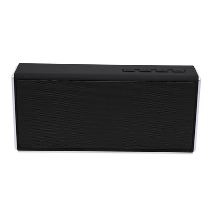 NewRixing NR-5012 Desktop Plating Bluetooth Speakerr, Support Hands-free Call / TF Card / FM / U Disk(Black) - Desktop Speaker by NewRixing | Online Shopping UK | buy2fix
