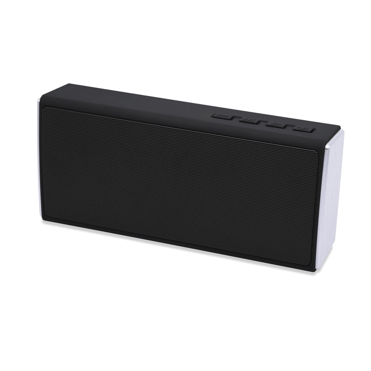 NewRixing NR-5012 Desktop Plating Bluetooth Speakerr, Support Hands-free Call / TF Card / FM / U Disk(Black) - Desktop Speaker by NewRixing | Online Shopping UK | buy2fix
