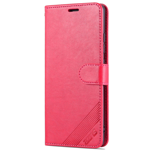 For Xiaomi Mix 4 AZNS Sheepskin Texture Horizontal Flip Leather Case with Holder & Card Slots & Wallet(Red) by AZNS