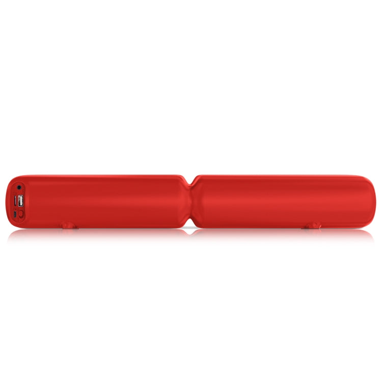 NewRixing NR-6017 Outdoor Portable Bluetooth Speaker, Support Hands-free Call / TF Card / FM / U Disk(Red) - Desktop Speaker by NewRixing | Online Shopping UK | buy2fix