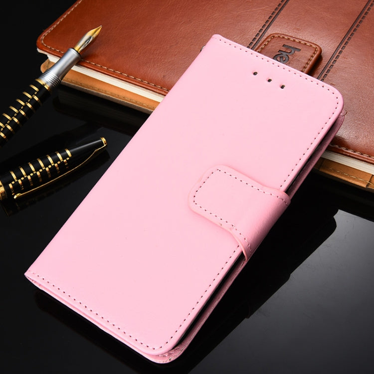 For Huawei P30 Lite Crystal Texture Horizontal Flip Leather Case with Holder & Card Slots & Wallet(Pink) - Huawei Cases by buy2fix | Online Shopping UK | buy2fix