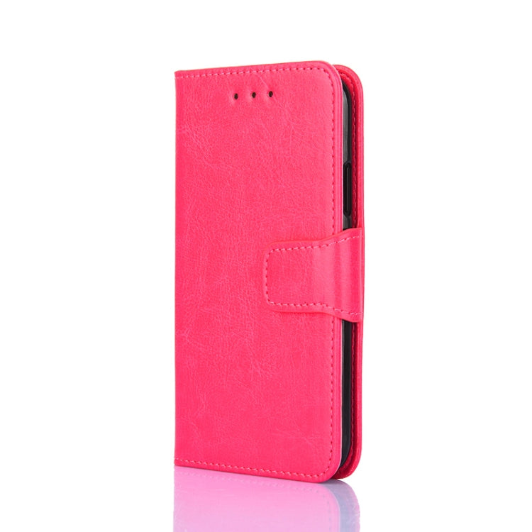 For Honor 50 Crystal Texture Horizontal Flip Leather Case with Holder & Card Slots & Wallet(Rose Red) - Honor Cases by buy2fix | Online Shopping UK | buy2fix