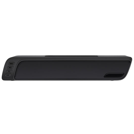 NewRixing NR-7018 Outdoor Portable Bluetooth Speaker with Phone Holder, Support Hands-free Call / TF Card / FM / U Disk(Black)