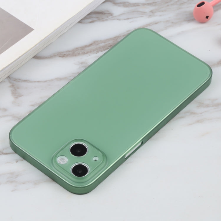 For iPhone 13 Camera Precision Hole PP Protective Case(Green) - iPhone 13 Cases by buy2fix | Online Shopping UK | buy2fix