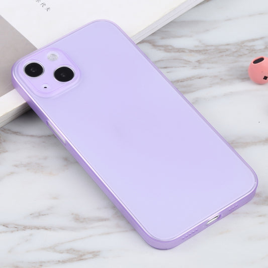 For iPhone 13 Camera Precision Hole PP Protective Case(Purple) by buy2fix