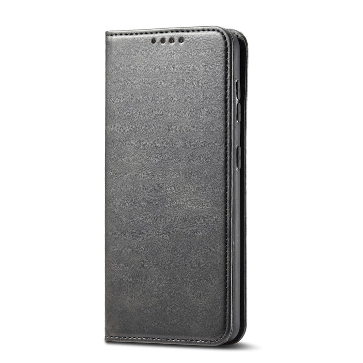 For Samsung Galaxy Note9 Calf Texture Magnetic Horizontal Flip Leather Case with Holder & Card Slots & Wallet(Black) by buy2fix