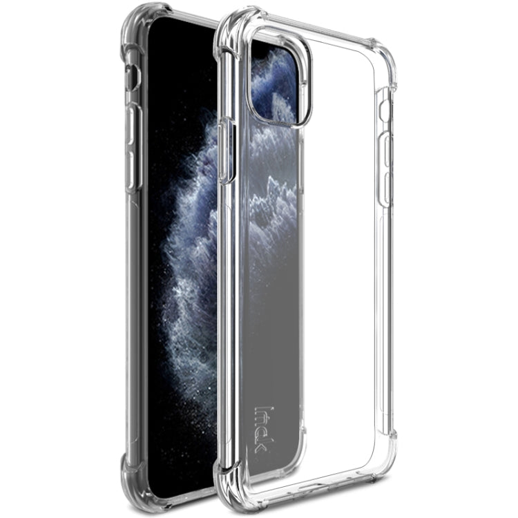 For iPhone 11 Pro IMAK All-inclusive Shockproof Airbag TPU Case, with Screen Protector(Transparent) - iPhone 11 Pro Cases by imak | Online Shopping UK | buy2fix