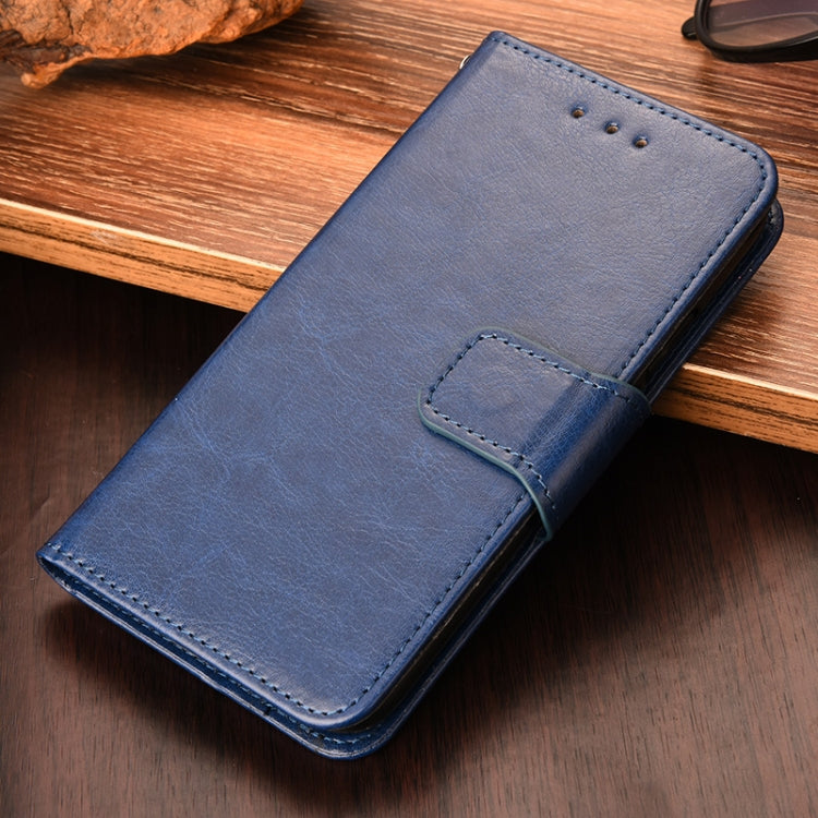 For Motorola Moto G30 Crystal Texture Horizontal Flip Leather Case with Holder & Card Slots & Wallet(Royal Blue) - Motorola Cases by buy2fix | Online Shopping UK | buy2fix