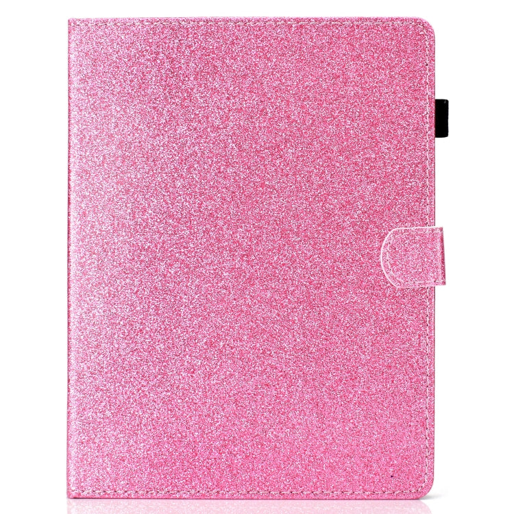For iPad 2 / 3 / 4 Varnish Glitter Powder Horizontal Flip Leather Case with Holder & Card Slot(Pink) - iPad 4 & 3 & 2 Cases by buy2fix | Online Shopping UK | buy2fix