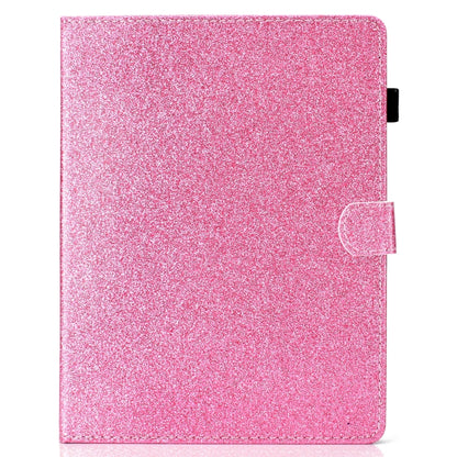 For iPad 2 / 3 / 4 Varnish Glitter Powder Horizontal Flip Leather Case with Holder & Card Slot(Pink) - iPad 4 & 3 & 2 Cases by buy2fix | Online Shopping UK | buy2fix