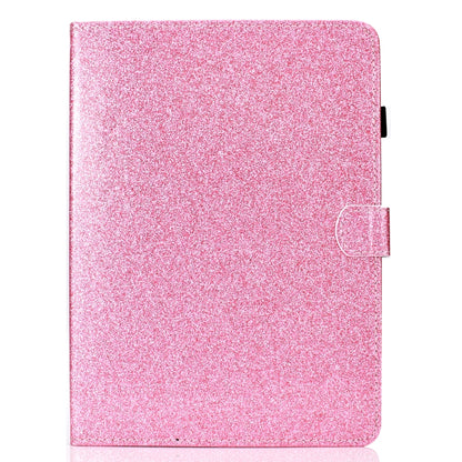 For iPad Pro 11 (2018) Varnish Glitter Powder Horizontal Flip Leather Case with Holder & Card Slot(Pink) - iPad Pro 11 (2018) Cases by buy2fix | Online Shopping UK | buy2fix